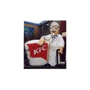 inflatable KFC cartoon